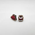 Cheer Uniform Earring | Hand-Painted | Surgical Steel - SEHPX52