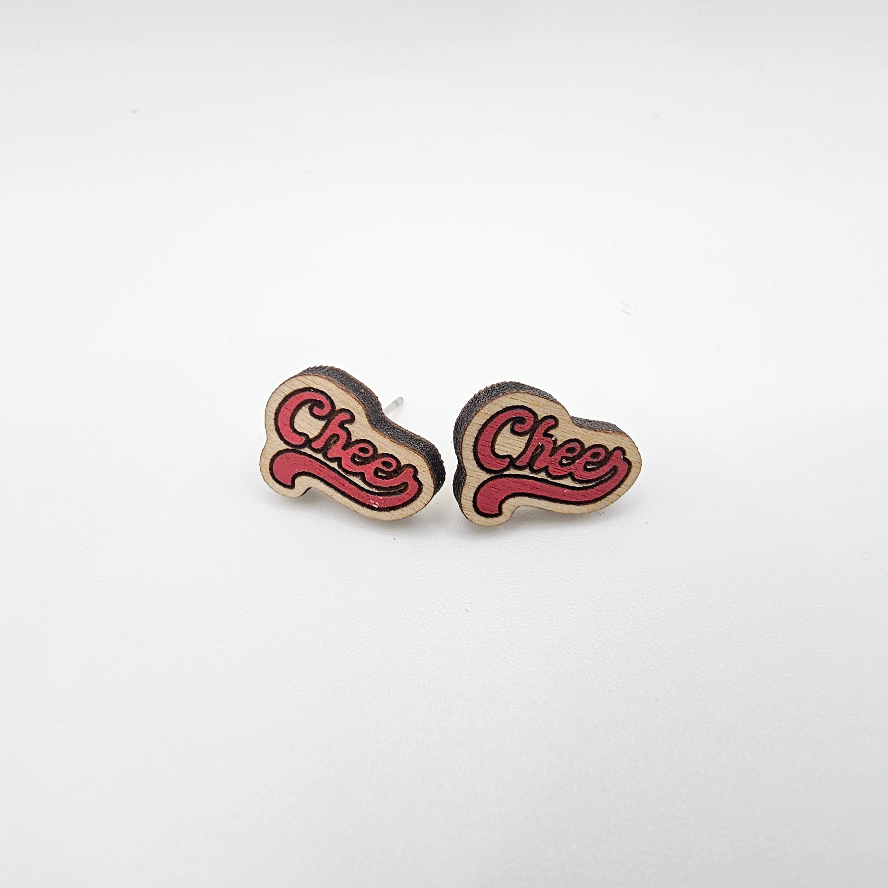 Cheer Stud Earring | Hand-Painted | Surgical Steel - SEHPX49