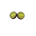 Tennis Ball Stud Earring | Hand-Painted | Surgical Steel - SEHPX47