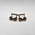 Cart Life Stud Earrings | Hand-Painted | Surgical Steel - SEHLH8