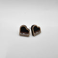 Piano Stud Earring | Hand-Painted | Surgical Steel - SEHPX42