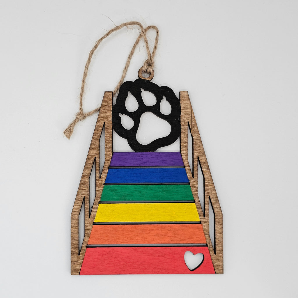 See You at Rainbow Bridge | Dog Story Ornament - OWOB8
