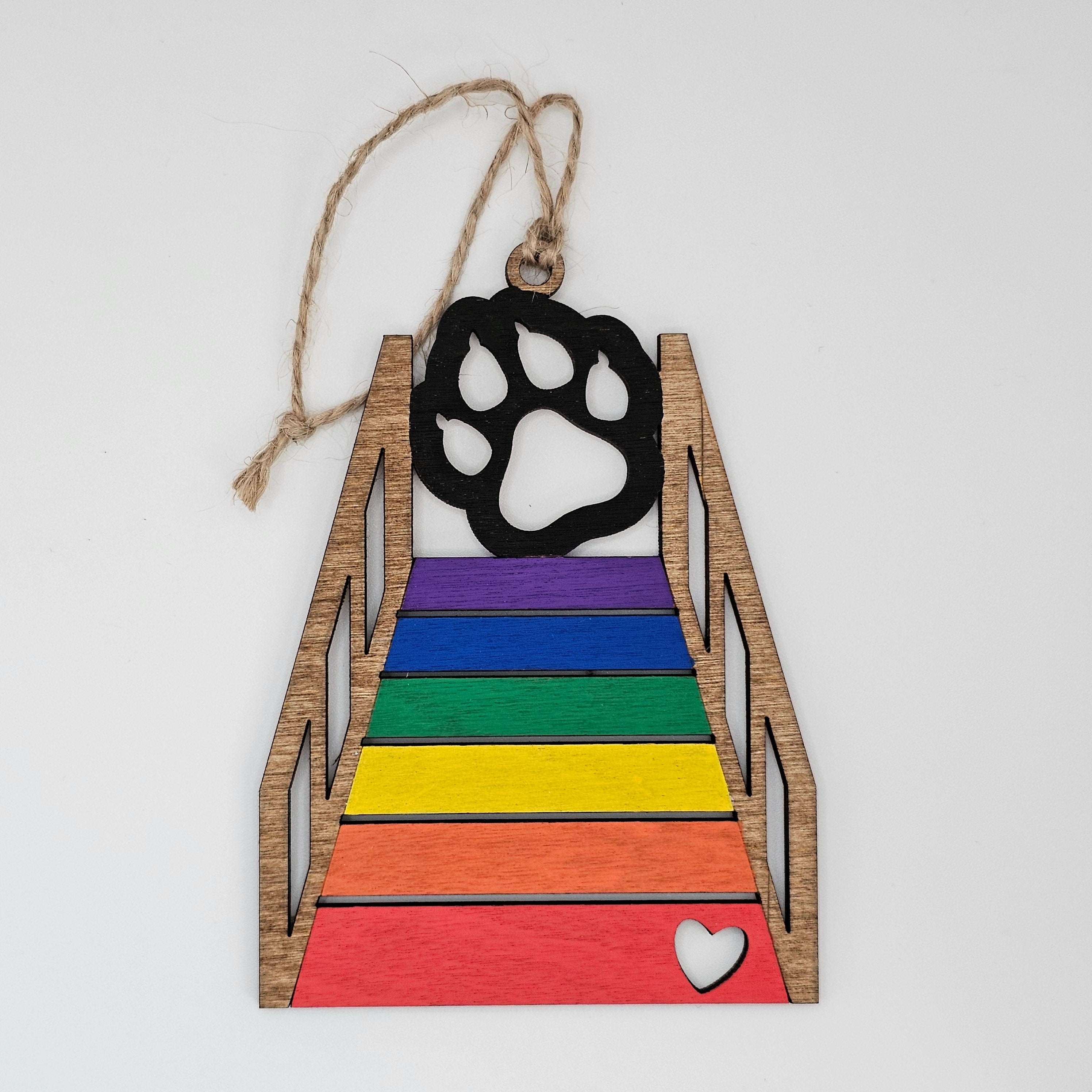 See You at Rainbow Bridge | Dog Story Ornament - OWOB8