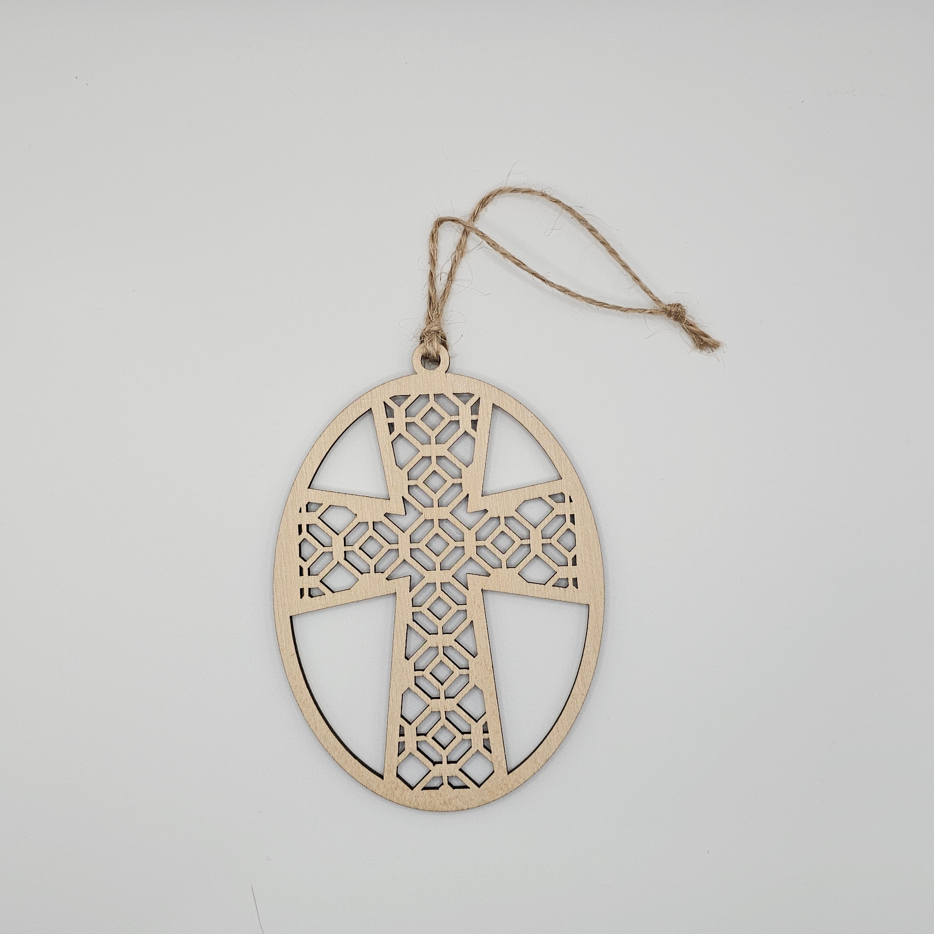 Faith Over Fear | Cross Story Ornament - OWOB1