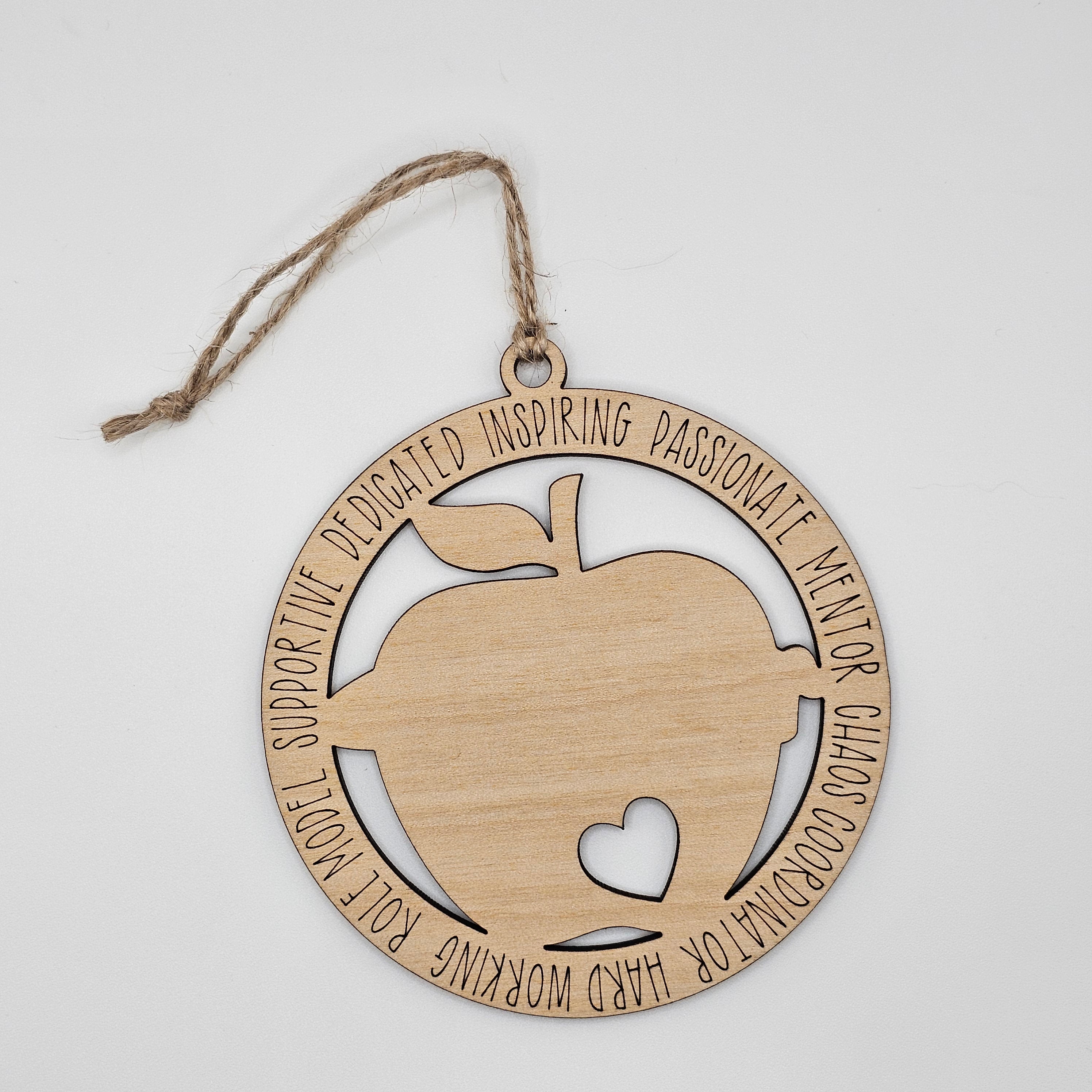 The Educator's Orchard | Apple Story Ornament - OWOB17