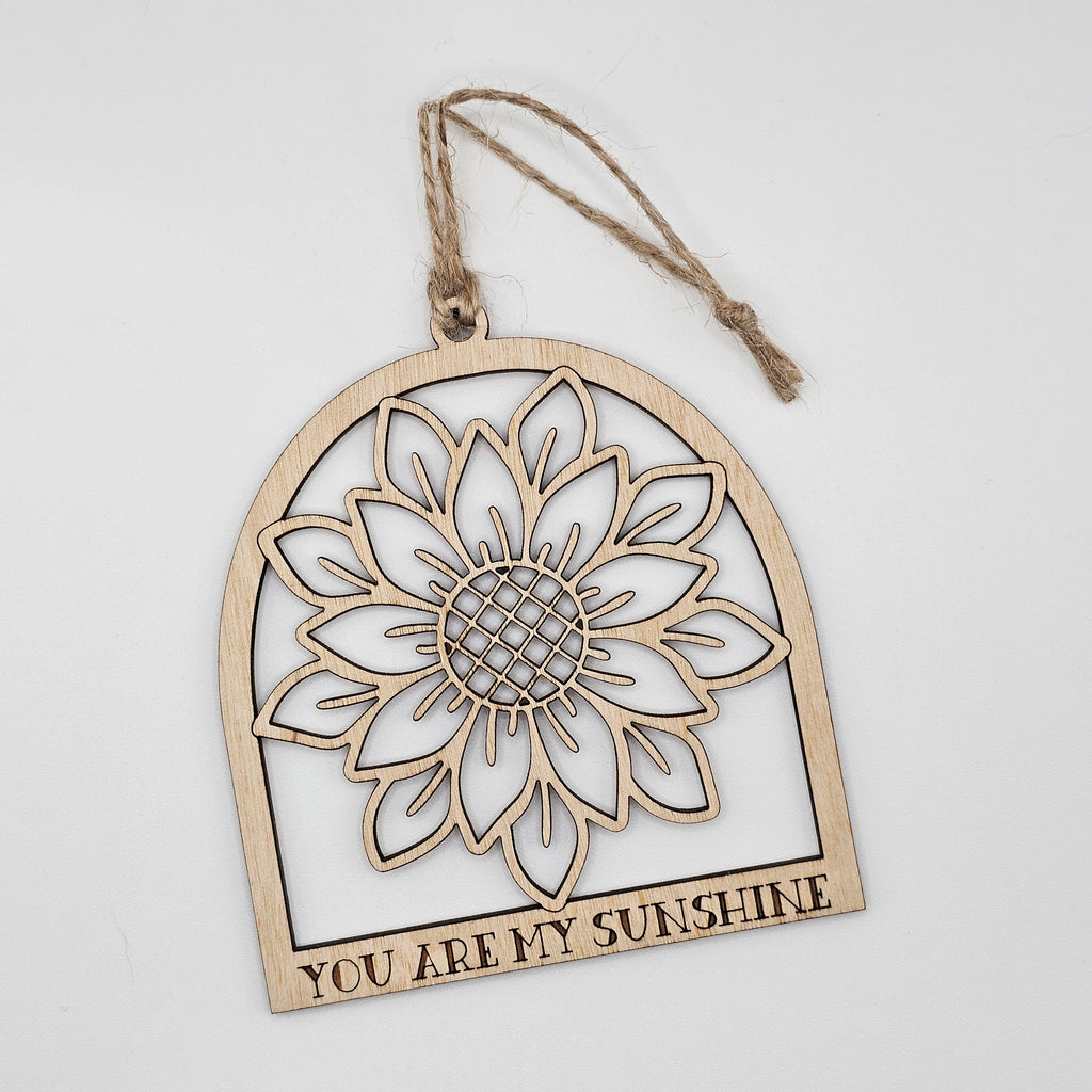 Sun Kissed Smiles | Sunflower Story Ornament - OWOB16