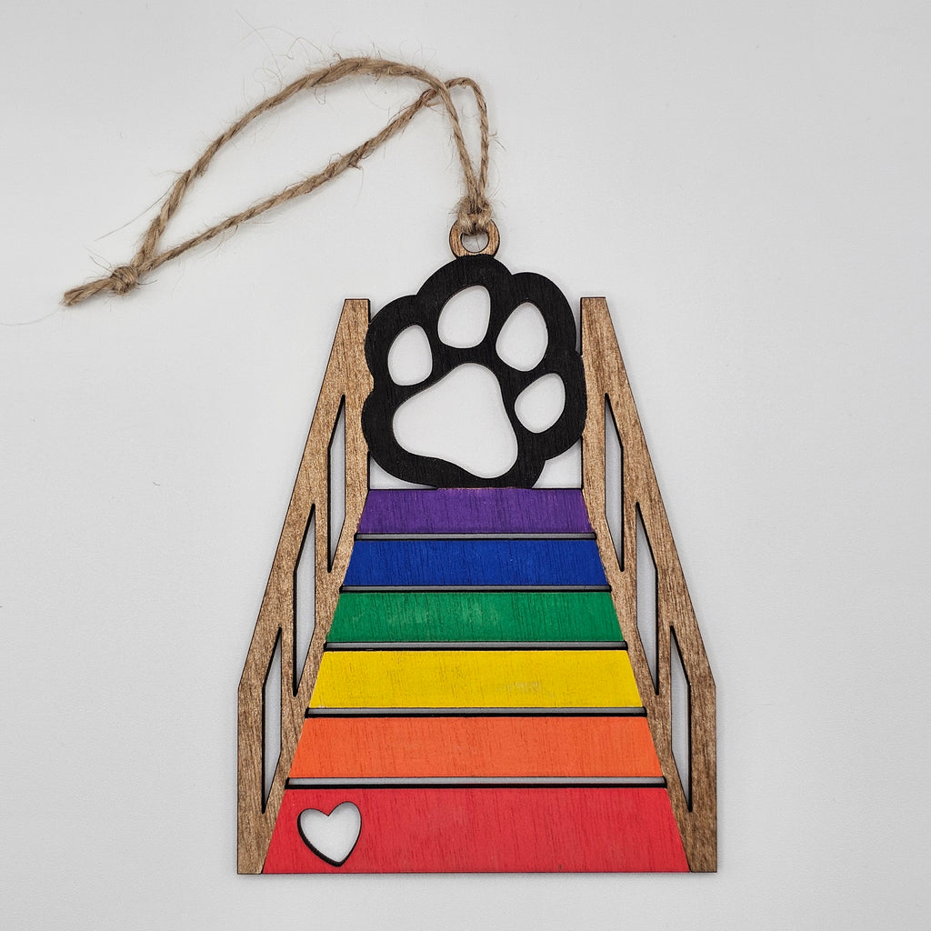 See You at Rainbow Bridge | Cat Story Ornament - OWOB7