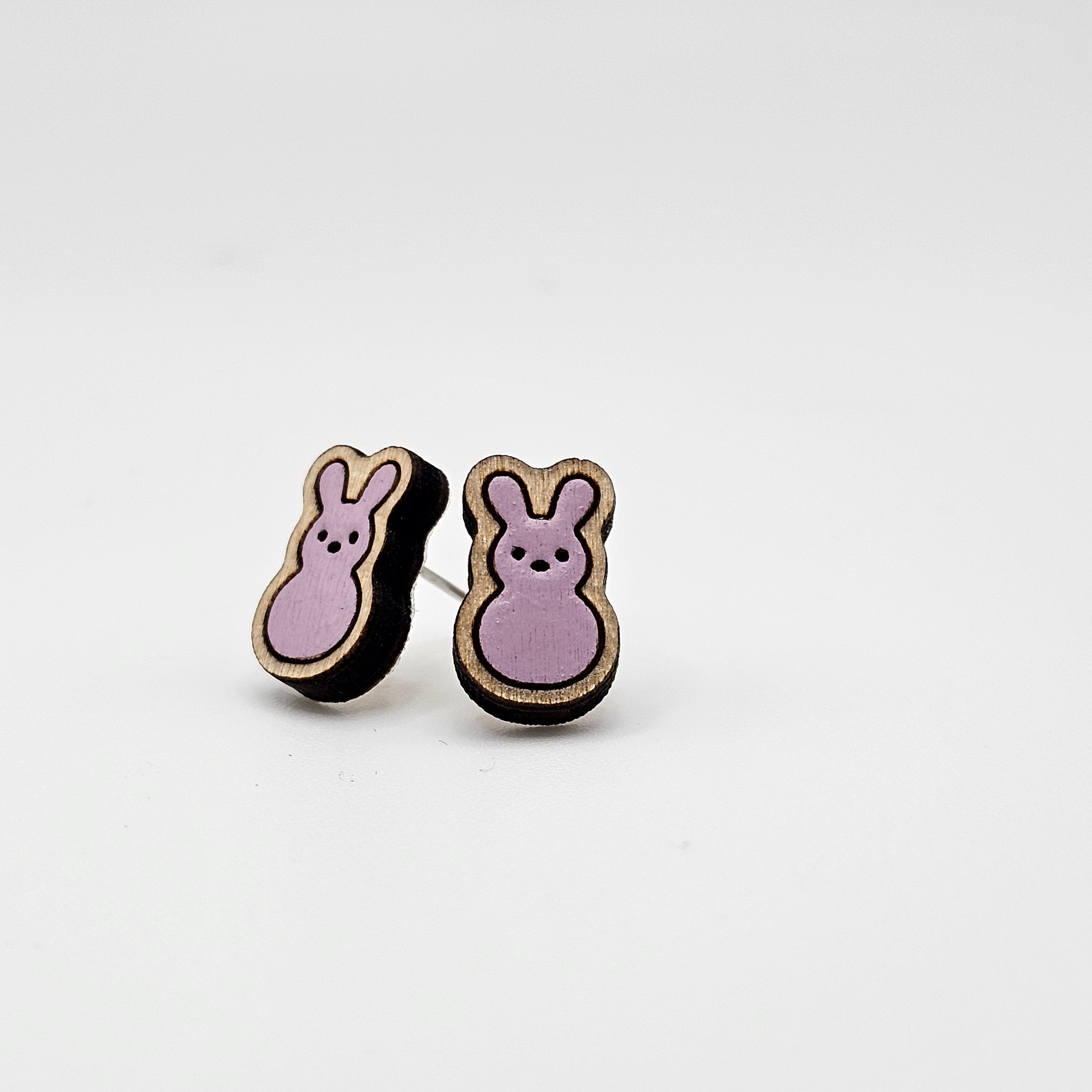 Peep Stud Earring | Hand-Painted | Surgical Steel - SEHPX60