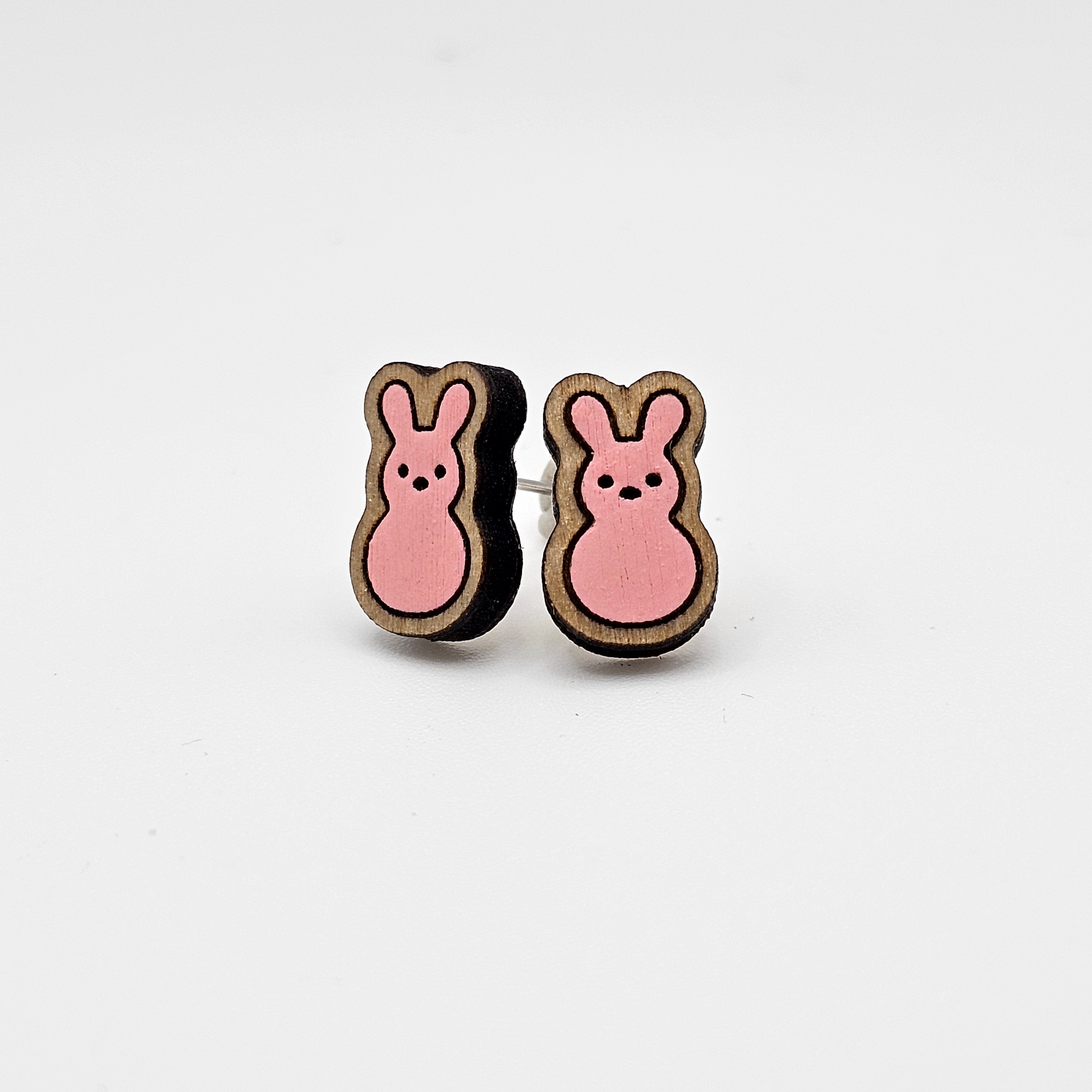 Peep Stud Earring | Hand-Painted | Surgical Steel - SEHPX60