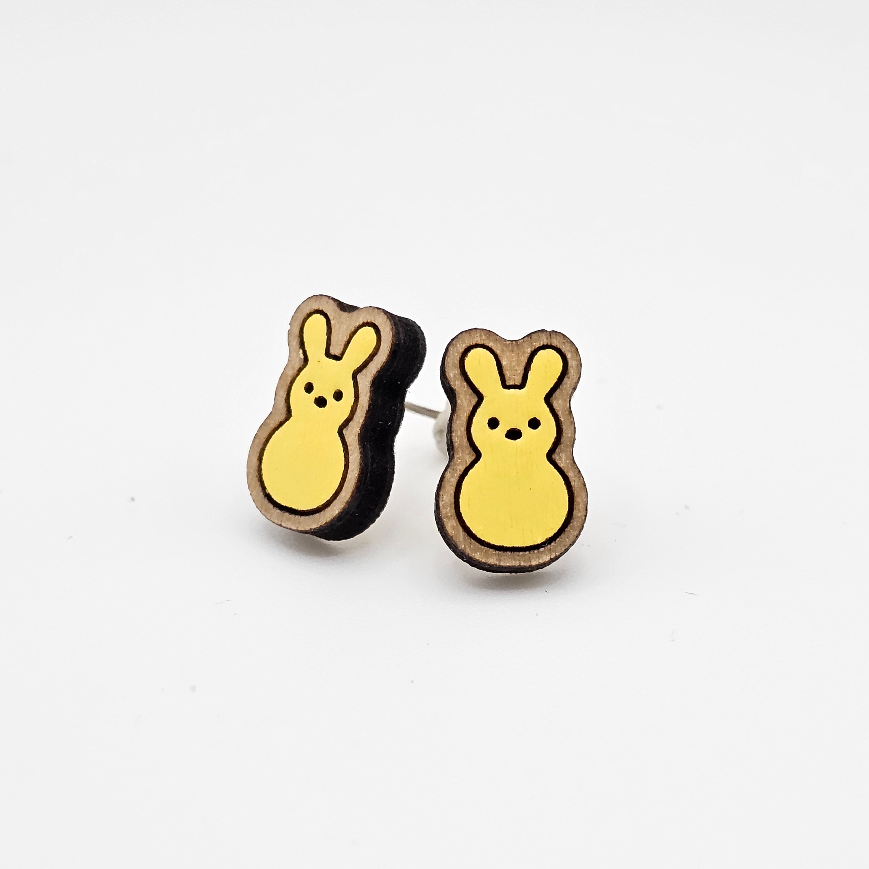 Peep Stud Earring | Hand-Painted | Surgical Steel - SEHPX60
