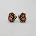 Monarch Stud Earring | Hand-Painted | Surgical Steel - SEHPX67