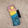 Desert Sunset Hair Claw Clip | Hand-Painted Wood - LCHDC30