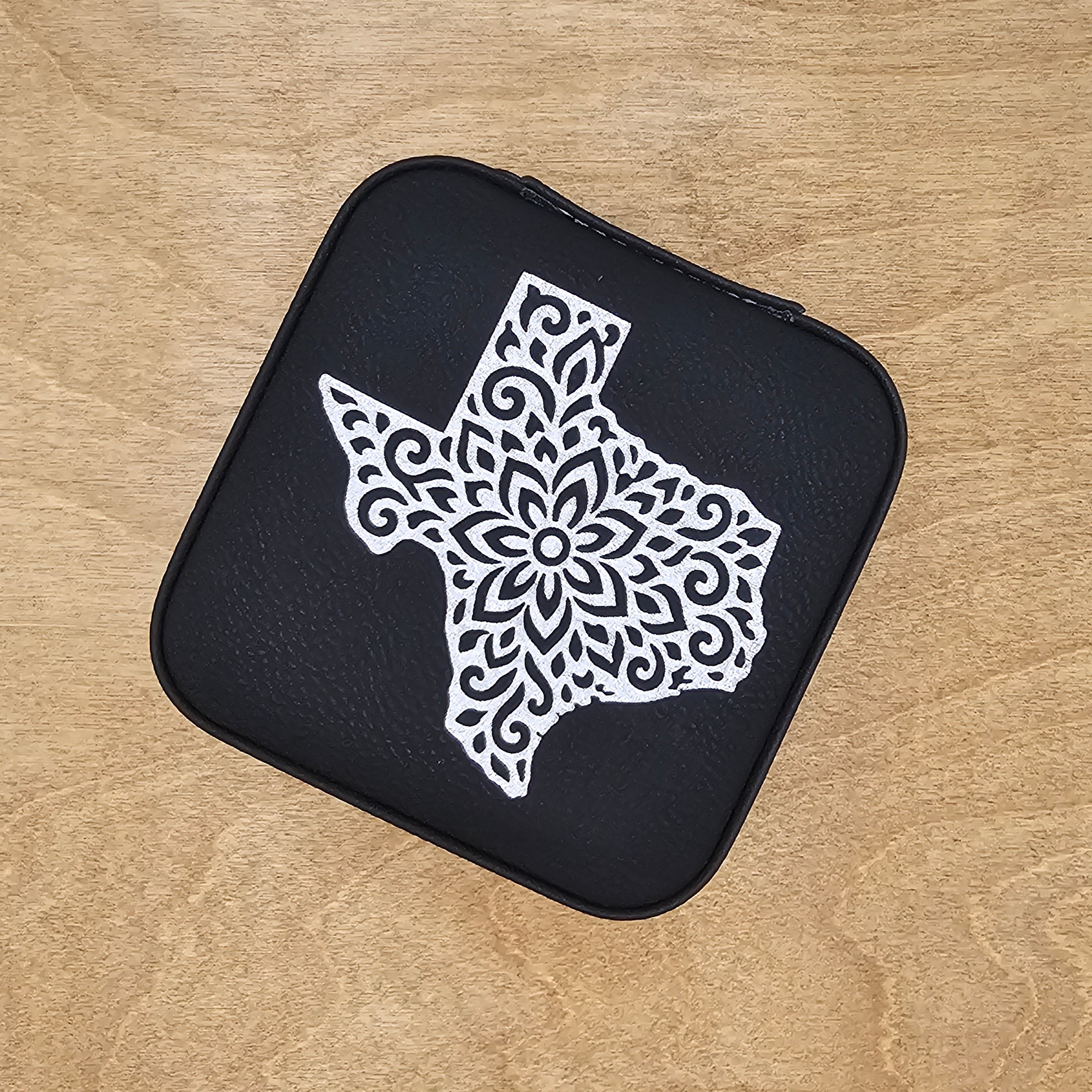 Texas Mandala - Travel Jewelry Case