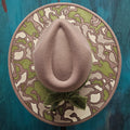 Camo Hand-Painted Cowboy Hat