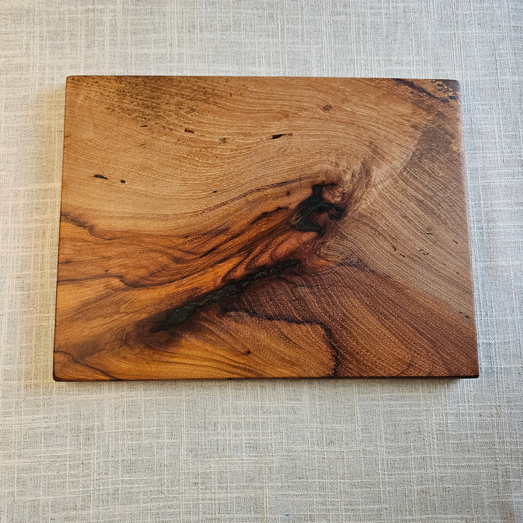 Texas Pecan Charcuterie Board with Cathedral Grain