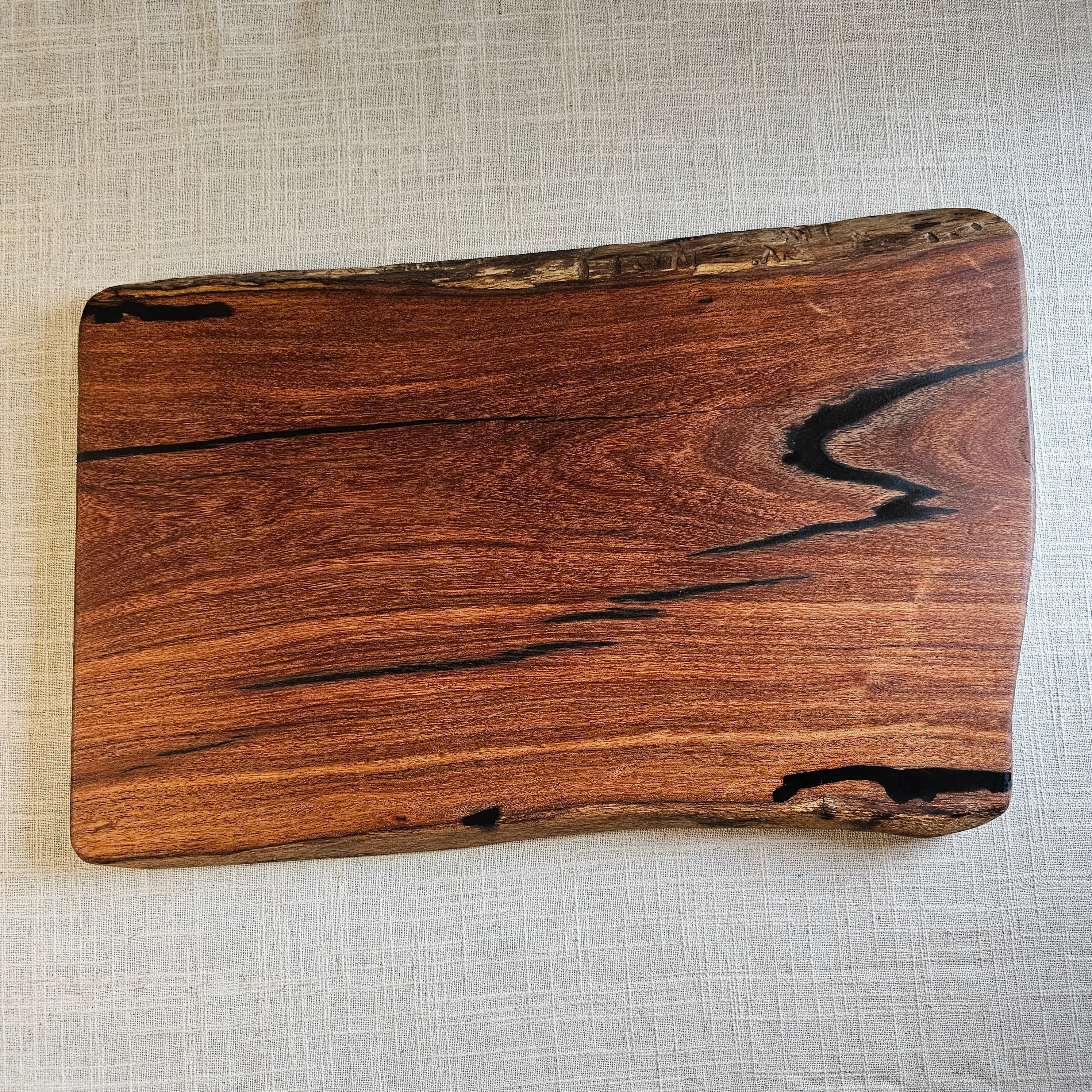 Texas Mesquite Full Live-Edge Cutting Board