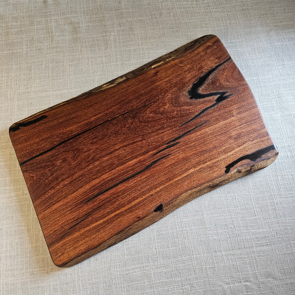 Texas Mesquite Full Live-Edge Cutting Board