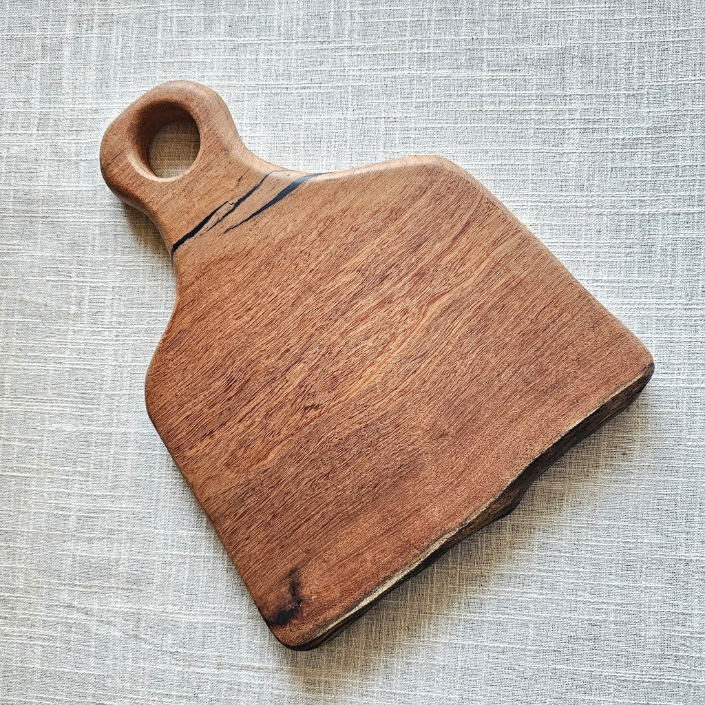 Texas Mesquite Charcuterie Board with Live Edge