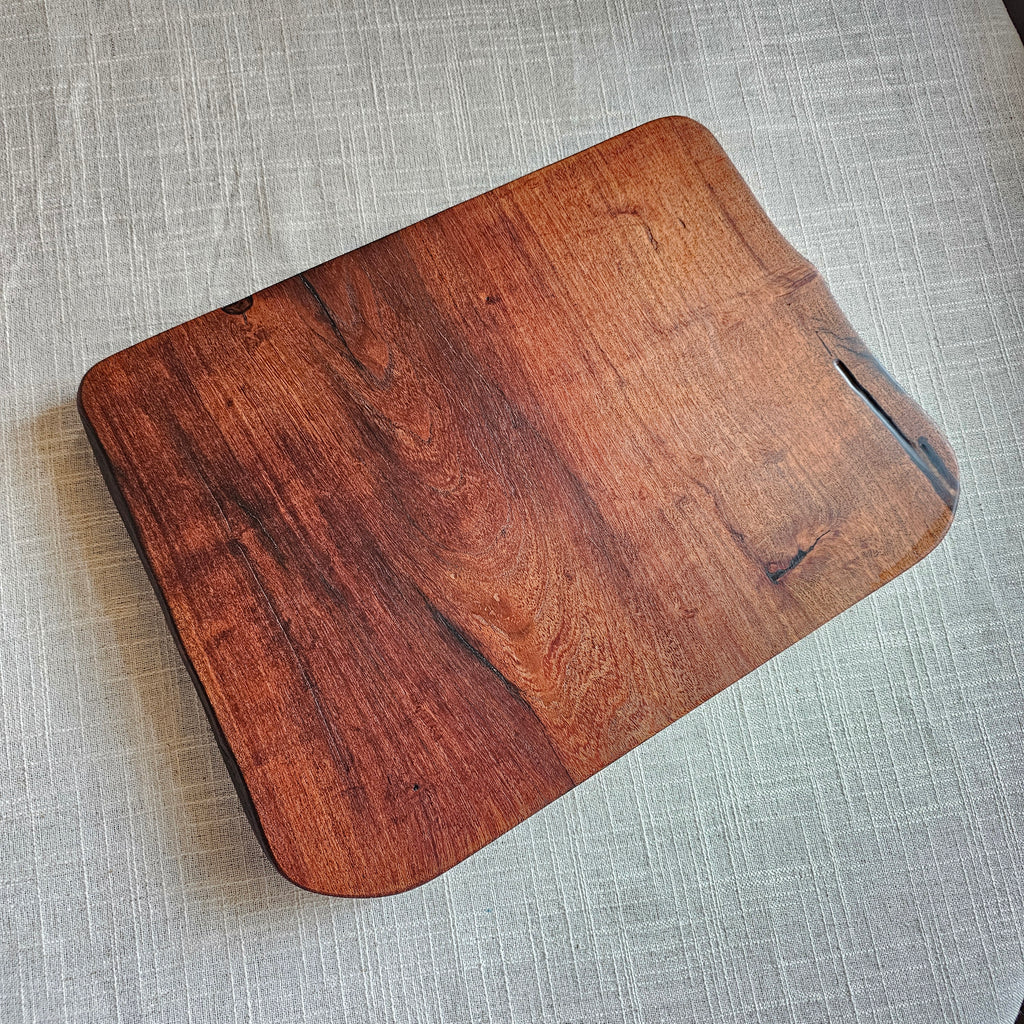 Texas Mesquite Cutting Board with Epoxy Inlay