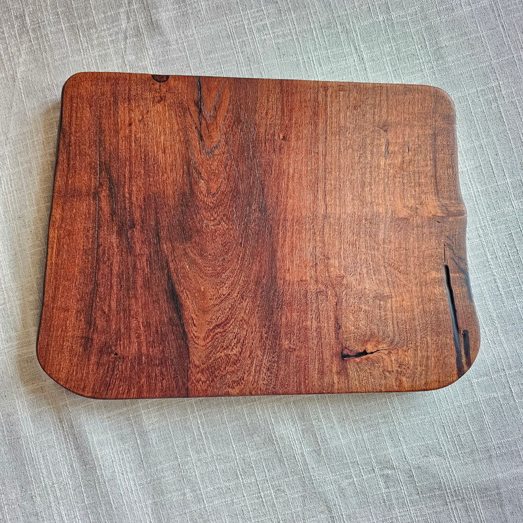 Texas Mesquite Cutting Board with Epoxy Inlay
