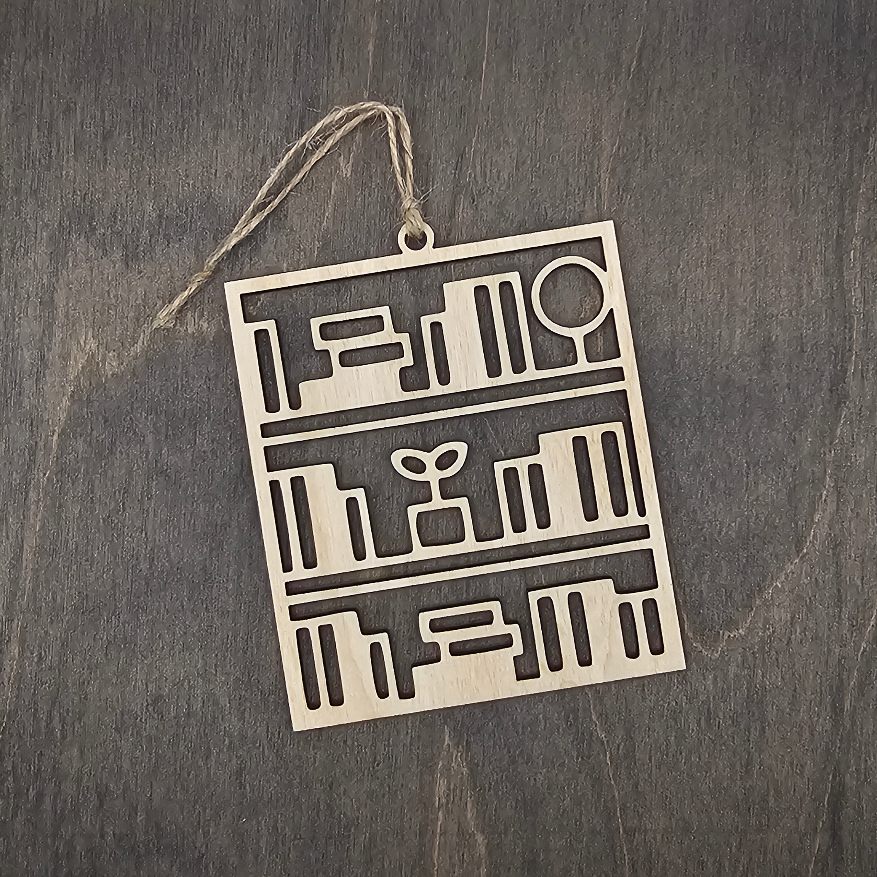 Lost in the Pages | Book Lover Story Ornament - OWOB12