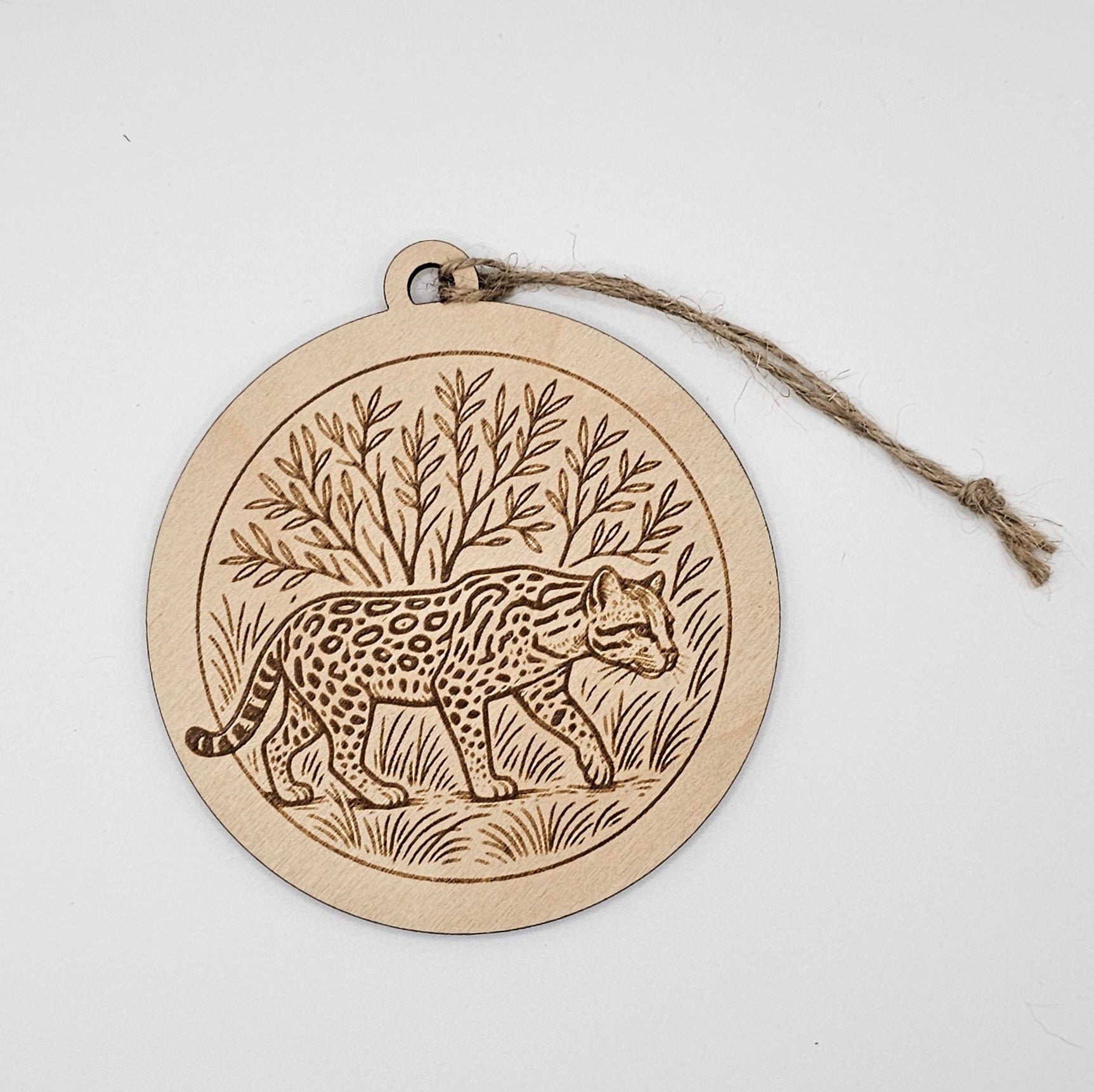 Ocelot | Wildlife Story Ornament - OWDC6