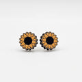 Sunflower Stud Earring | Hand-Painted | Surgical Steel - SEHOS12