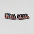 USA Pride Stud Earring | Hand-Painted | Surgical Steel - SEHOS15