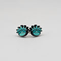 Liberty Crown Stud Earring | Hand-Painted | Surgical Steel - SEHOS21