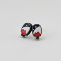 Star-Spangled Popsicles Stud Earring | Hand-Painted | Surgical Steel - SEHOS26