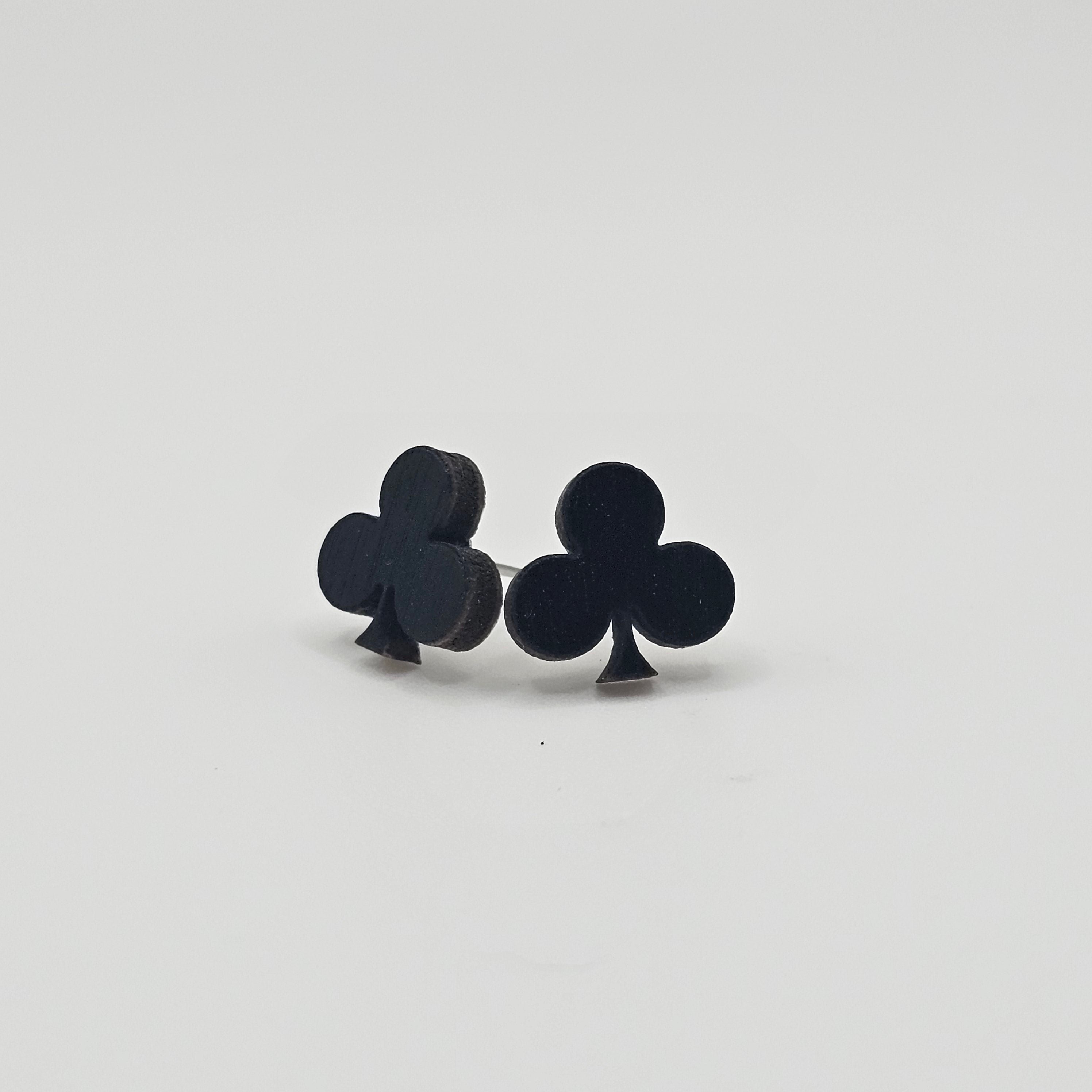 Club Stud Earring | Hand-Painted | Surgical Steel - SEHPD2