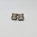 Safari Hippo Stud Earring | Hand-Painted | Surgical Steel - SEHPX14