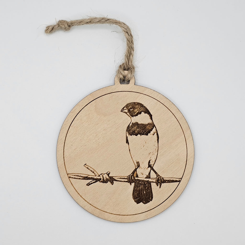 Morelet's Seedeater | Wildlife Ornament - OWDC16