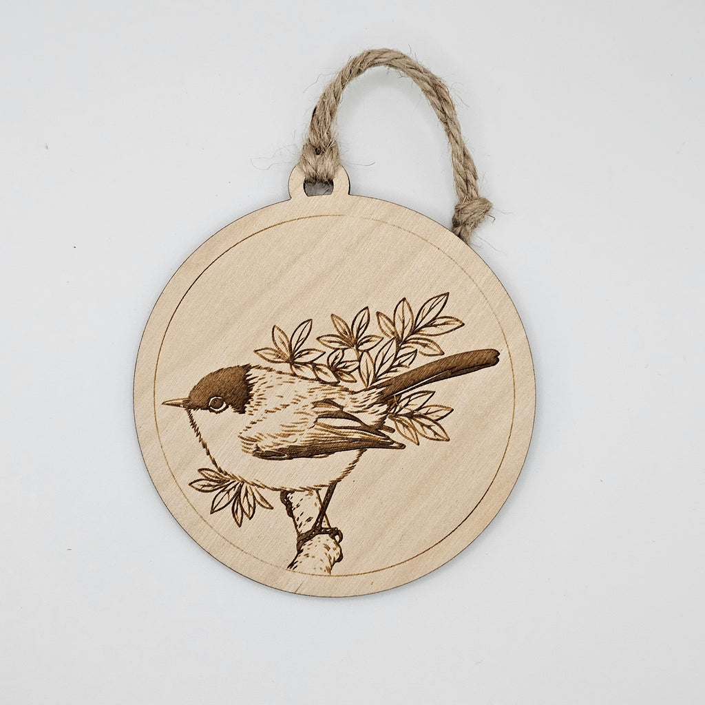 Black-tailed Gnatcatcher | Wildlife Ornament - OWDC18