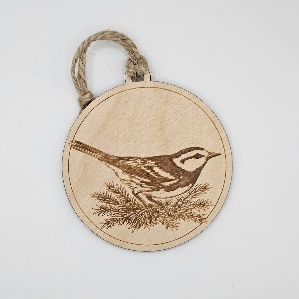Golden-cheeked Warbler | Wildlife Ornament - OWDC10