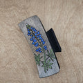 Texas Bluebonnet Hair Claw Clip | Hand-Painted Wood - LCHDC21