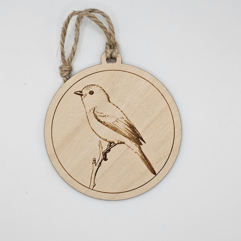 Gray Vireo | Wildlife Ornament - OWDC19